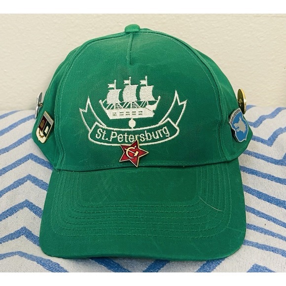 Other - Soviet Russian Pin/Badge USSR‎ Lot of 6 Hat Pins Aurora Ship St Petersburg FL